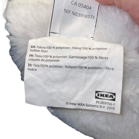 IKEA Kramig Panda Bear Stuffed Animal Plush Nursery Decor Baby Shower Gift 14” - Picture 8 of 10